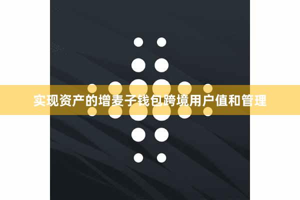 实现资产的增麦子钱包跨境用户值和管理